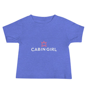 Comfy blue t-shirt for baby girls | MN Cabin apparel