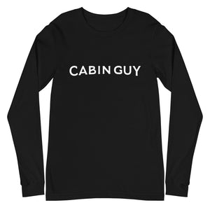 Black long sleeve cabin life t-shirt | Minnesota made lake life apparel