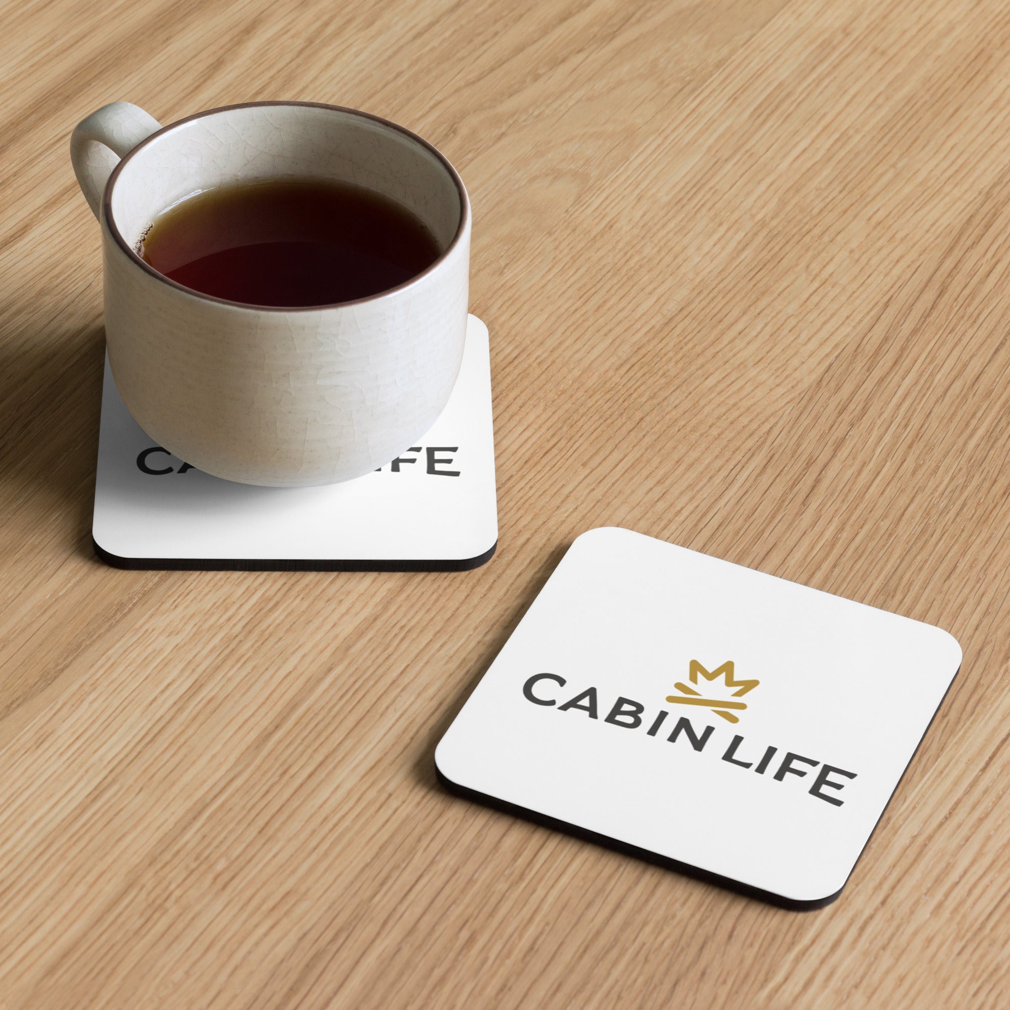 Cheers to Cabin Life Coaster