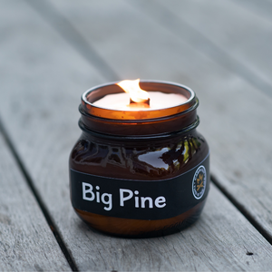 pine scented organic candles made from soy