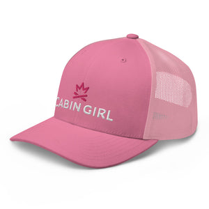 Pink Snapback Trucker Cap for Cabin Girls