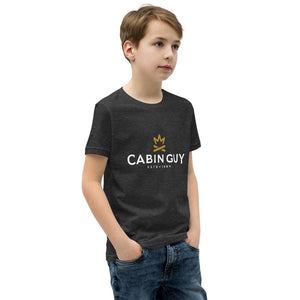 grey lake life cabin tee for youth boys