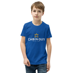 blue lake life cabin tee for youth boys