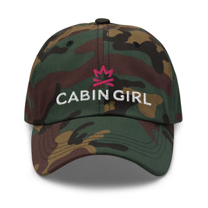 Camo embroidered logo hat for minnesota moms