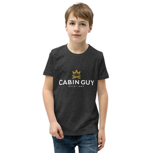 grey lake life cabin tee for youth boys