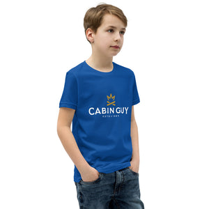 blue lake life cabin tee for youth boys